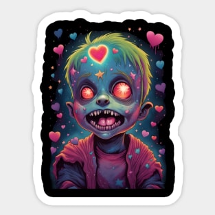 Zombie Kidz (Spooky Kidz) Sticker